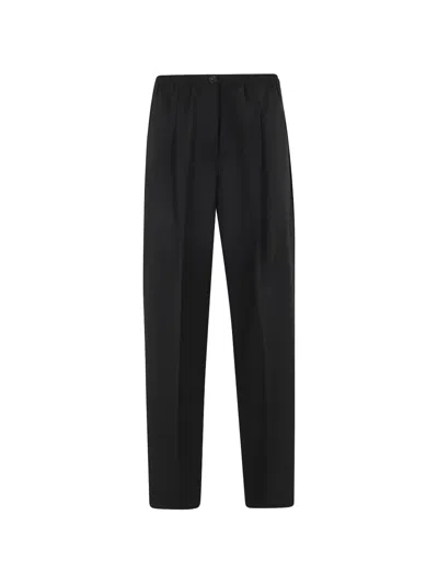 Seventy Pleated Trousers In Black