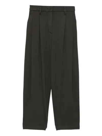 Seventy Pleated Trousers In Brown