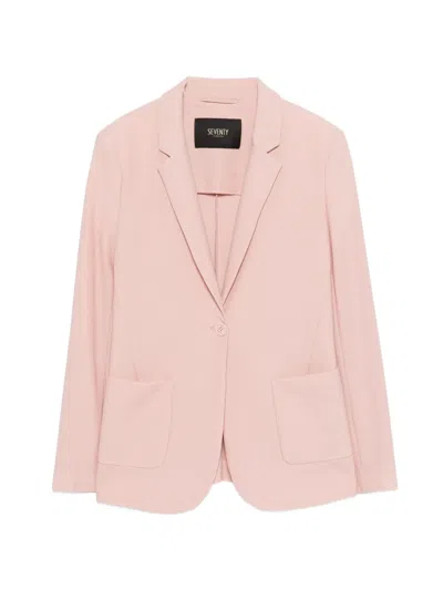 Seventy Pocket Jacket In Pink