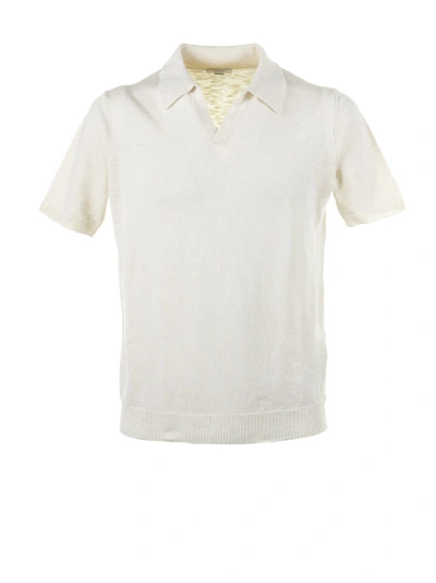 Seventy Polo Shirt In Bianco