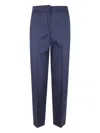 Seventy Pressed Crease Trousers In 蓝色