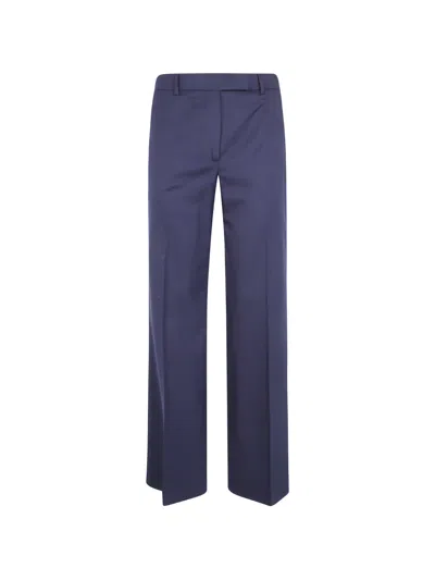 Seventy Pressed-crease Straight-leg Trousers In Blue