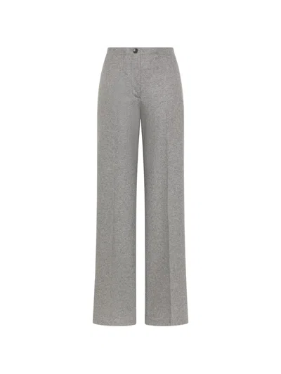 Seventy Pressed-crease Straight-leg Trousers In Gray