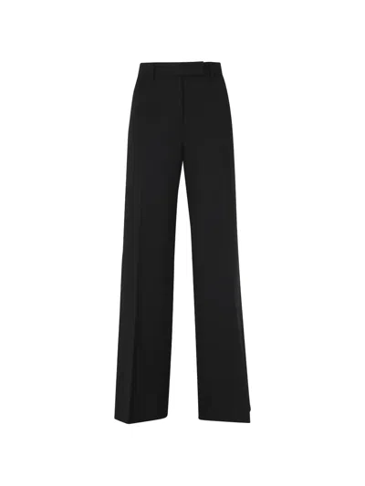 Seventy Pressed-crease Wide-leg Trousers In Black