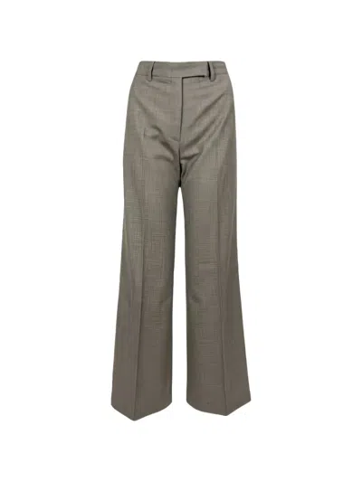 Seventy Pressed-crease Wide-leg Trousers In Gray