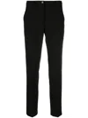 Seventy Slim-fit Tailored Trousers In Black  