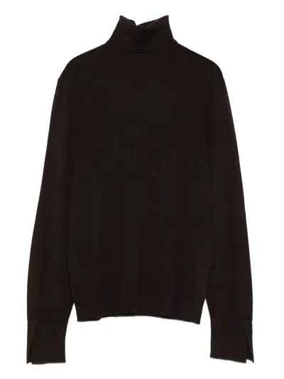 Seventy Roll-neck Sweater In Brown