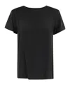 Seventy Short-sleeved Crewneck T-shirt In Black