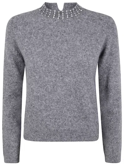 Seventy Round Neck Sweater In Gray