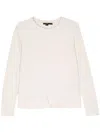 Seventy Round Neck Sweater In Neutral