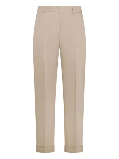 SEVENTY SATIN-TRIM TROUSERS