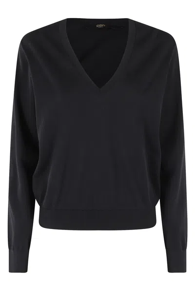 Seventy Scollo V Basico In Nero