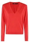 Seventy Scollo V Basico In Rosso