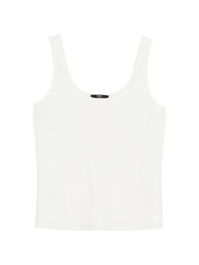 Seventy Scoop-neck Top In Red