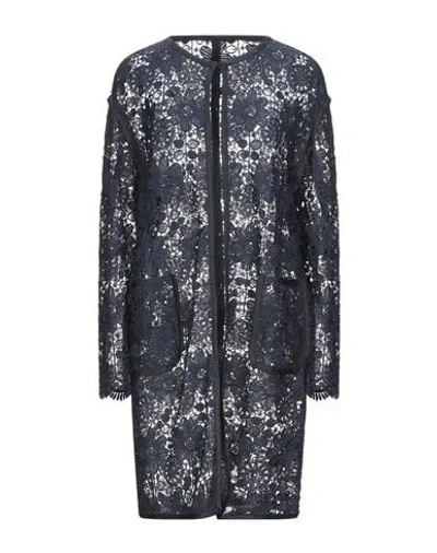 Seventy Sergio Tegon 10 Collection Overcoats In Blue