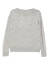 Seventy Sergio Tegon Light Grey Wool-alpaca Blend Sweater In Gray