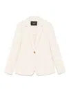 SEVENTY SERGIO TEGON SEVENTY SERGIO TEGON LINEN BLEND SEVENTY BLAZER WITH SILHOUETTE