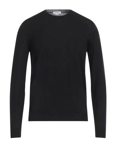 Seventy Sergio Tegon Man Sweater Black Size M Virgin Wool