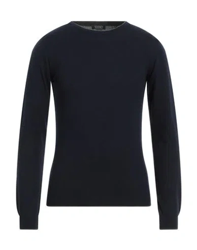 Seventy Sergio Tegon Man Sweater Midnight Blue Size S Wool, Viscose, Polyamide, Cashmere