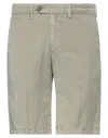 Seventy Sergio Tegon Seventy Venezia Man Shorts & Bermuda Shorts Sage Green Size 30 Lyocell, Linen, Cotton In Sage Green