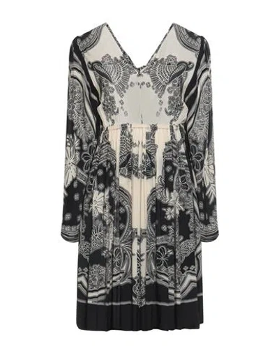 Seventy Sergio Tegon Woman Midi Dress Black Size 6 Viscose