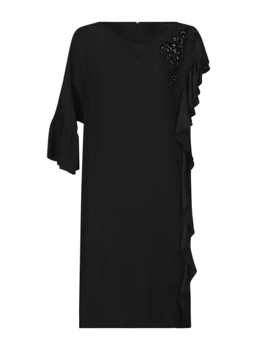 Seventy Sergio Tegon Midi Dresses In Black