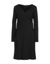 Seventy Sergio Tegon Midi Dresses In Black