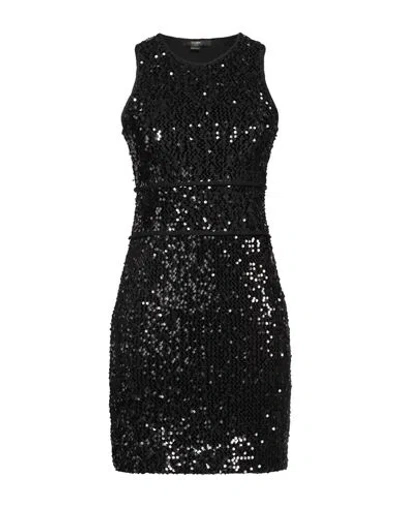 Seventy Sergio Tegon Seventy Venezia Woman Mini Dress Black Size 8 Polyester, Elastane