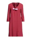Seventy Sergio Tegon Short Dresses In Red