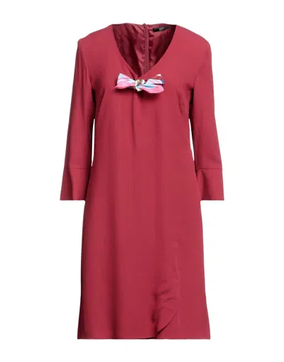 Seventy Sergio Tegon Short Dresses In Red