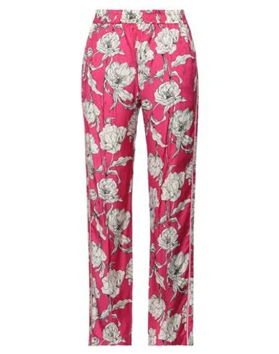 Seventy Sergio Tegon Woman Pants Magenta Size 8 Viscose