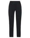 Seventy Sergio Tegon Seventy Venezia Woman Pants Midnight Blue Size 2 Polyester, Wool, Elastane In Black