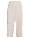 Seventy Sergio Tegon Seventy Venezia Woman Pants Off White Size S Polyester, Elastane In Off White