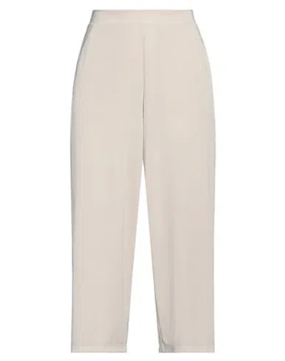 Seventy Sergio Tegon Seventy Venezia Woman Pants Off White Size S Polyester, Elastane