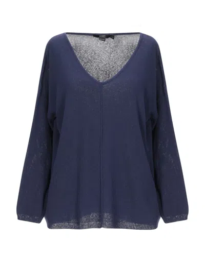 Seventy Sergio Tegon Sweaters In Blue