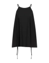 Seventy Sergio Tegon Seventy Venezia Woman Top Black Size 8 Virgin Wool, Elastane In Black