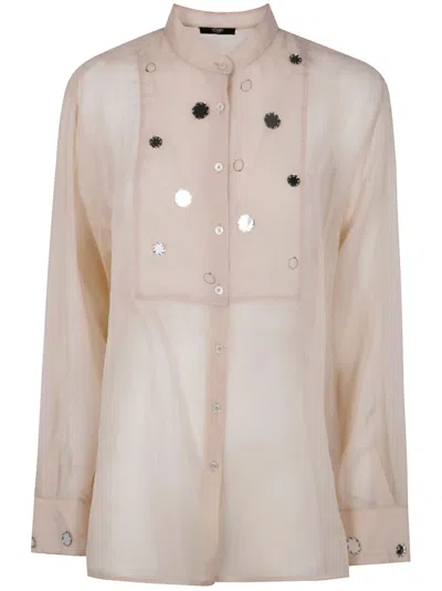 Seventy Sergio Tegon Silk Finish Button-up Shirt