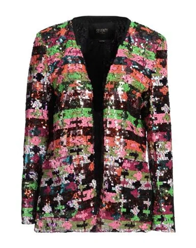 Seventy Sergio Tegon Woman Jacket Pink Size 8 Polyester