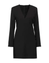 Seventy Sergio Tegon Seventy Venezia Woman Mini Dress Black Size 8 Polyester, Viscose, Elastane