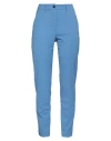Seventy Sergio Tegon Seventy Venezia Woman Pants Azure Size 2 Polyester, Wool, Elastane In Azure