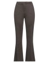 Seventy Sergio Tegon Seventy Venezia Woman Pants Black Size 8 Polyester, Viscose, Elastane In Black