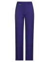 Seventy Sergio Tegon Woman Pants Purple Size 4 Viscose