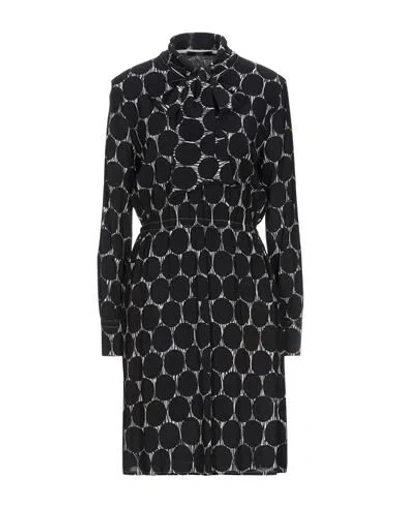 Seventy Sergio Tegon Short Dresses In Black