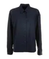 Seventy Long-sleeve Button-up Shirt In Black
