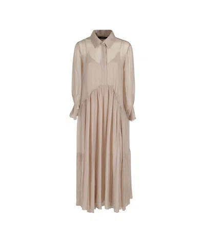Seventy Shirt Dress In Neutral