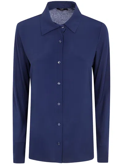 Seventy Shirt Jersey Crepe "mj1929.890180" In Blue