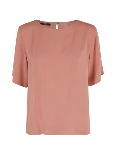 Seventy Short-sleeve Blouse In Pink