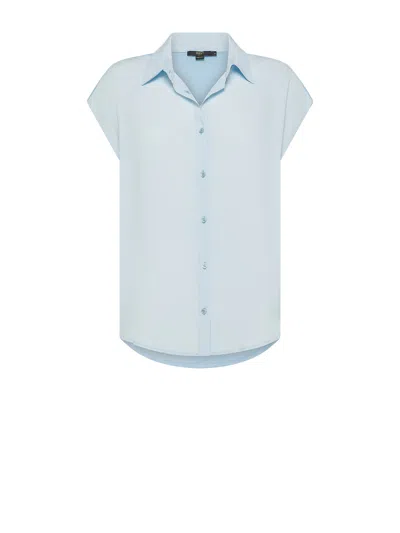 Seventy Short Sleeve Blue Shirt