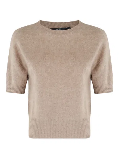 SEVENTY SHORT-SLEEVE CASHMERE JUMPER