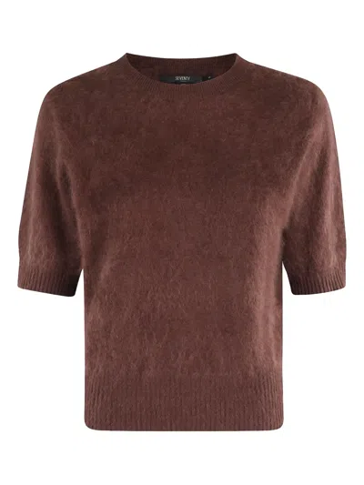 SEVENTY SHORT-SLEEVE KNITTED T-SHIRT